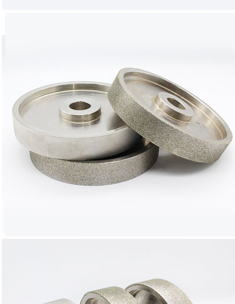 金刚石打磨砂轮横机台式砂轮机金刚砂玉石翡翠去皮硬质合金打磨 平面