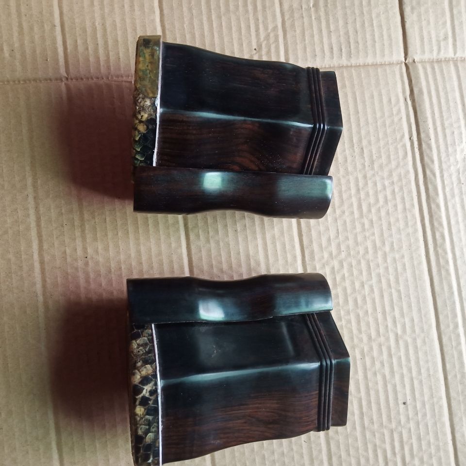 二胡可选皮厂家直销二胡配件拉弦乐器琴筒加底托