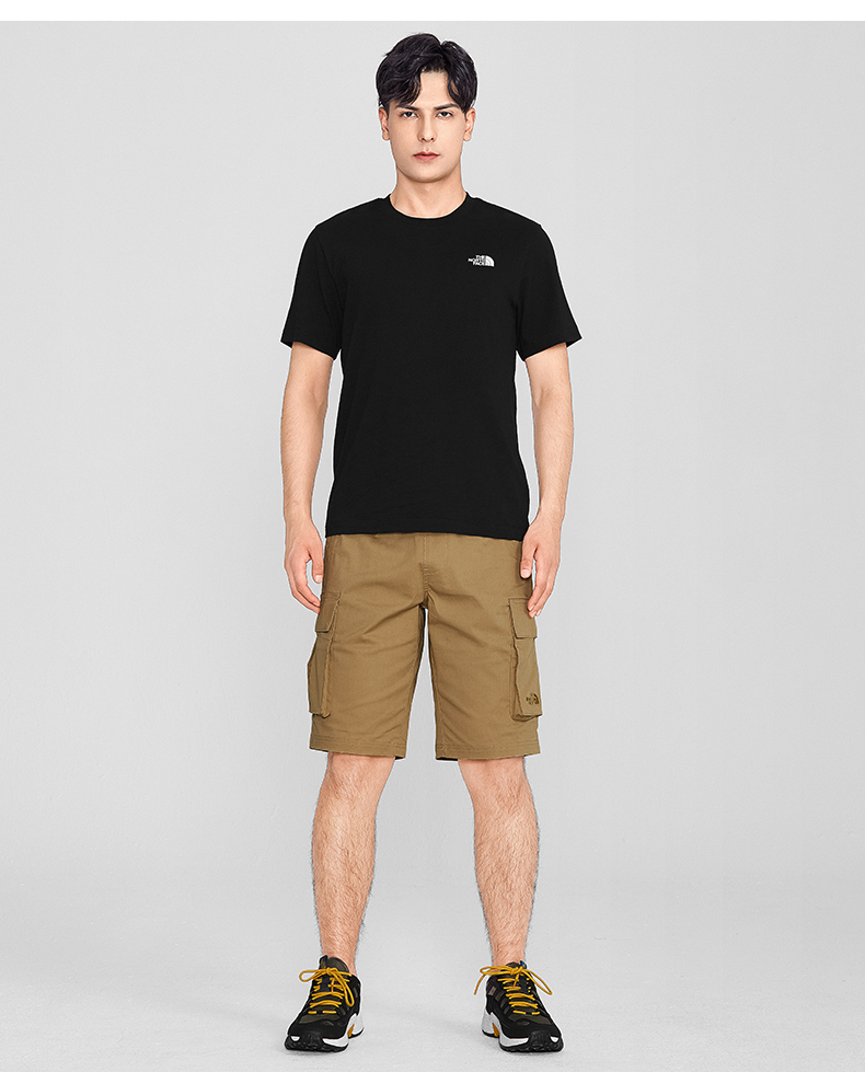 thenorthface北面短裤男户外舒适透气上新7qs9 plx/卡其色 l