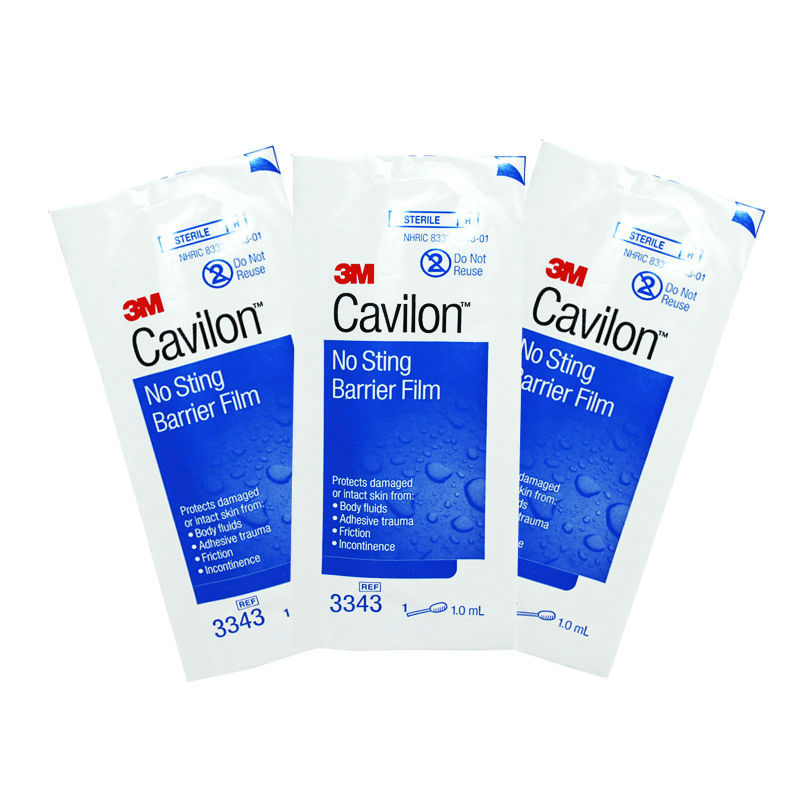 3343皮肤保护膜1ml棒状片状美国cavilon伤口护理膜 3m液体敷料【5片】