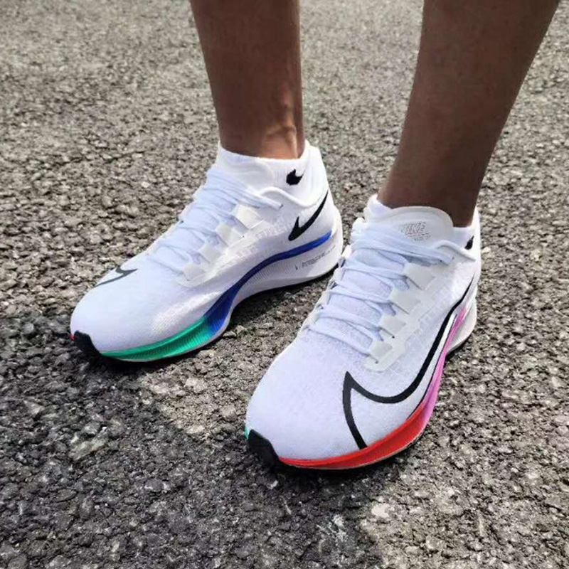 nike耐克airzoompegasus飞马37白彩虹休闲跑步鞋bq9646103bq9646103白
