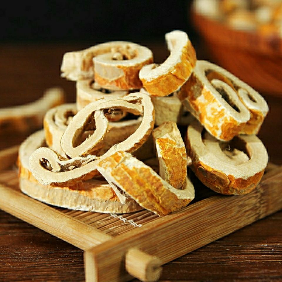 无硫桑白皮无硫中药材桑根皮天然纯非特级老桑皮白桑皮100克 桑白皮