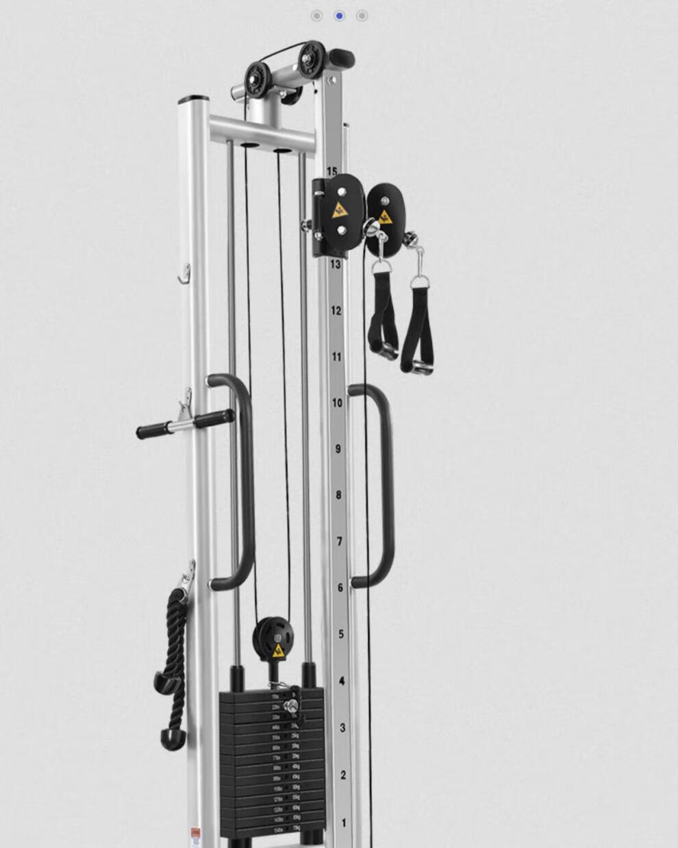 单边飞鸟龙门架高拉低拉一体家用健身多功能综合力量训练架 单边飞鸟