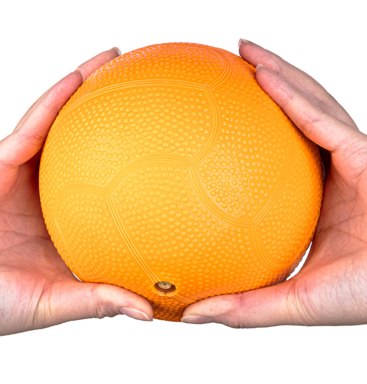 实心球充气实心球2kg中考体育学生训练考试初中生橡胶铅球2公斤2kg