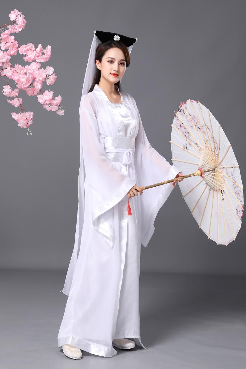梵雅奥奈白蛇传新白娘子传奇小龙女服装白素贞古装演出服成人古装戏服