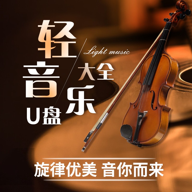 纽曼轻音乐车载u盘32g理查德班得瑞钢琴曲萨克斯纯音乐吉他二胡口琴