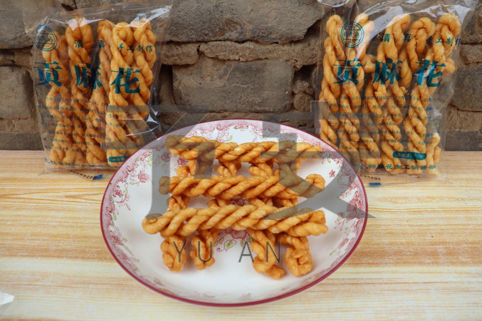 贡麻花河南特产民权贡麻花制作香脆酥小麻花贡麻花清真糕点70克袋买5