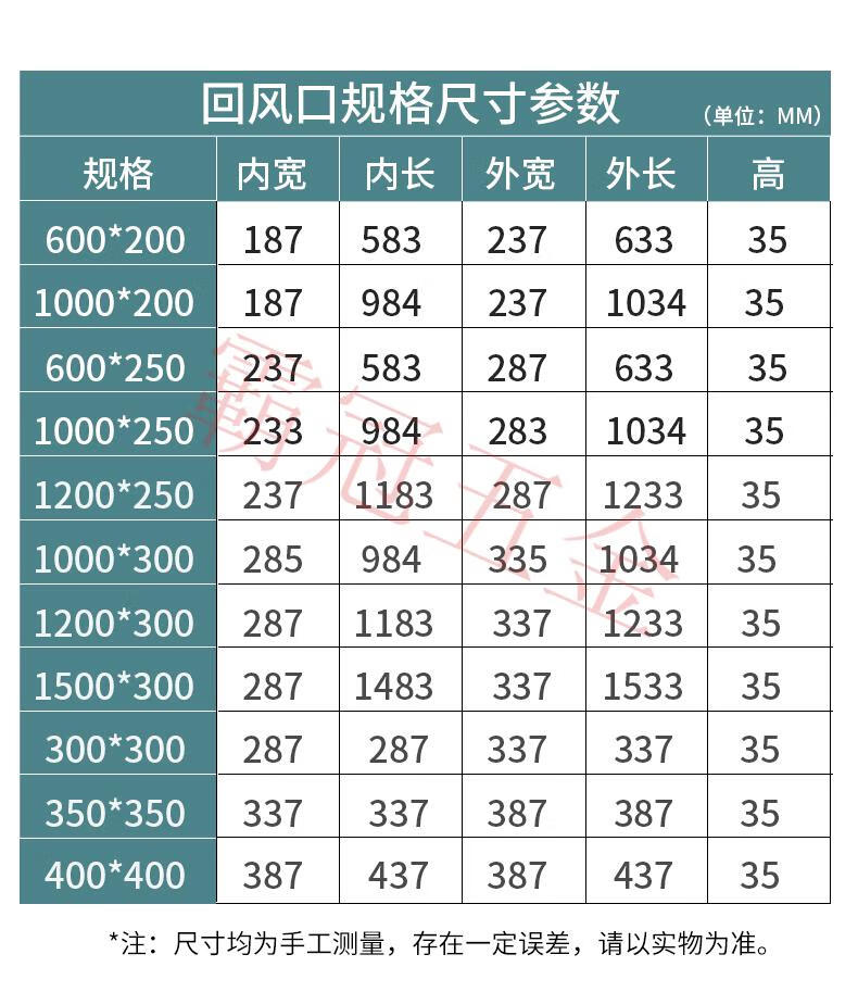 中央空调出风口格栅百叶窗送排风口通进回风检修口定制检查口 出风口