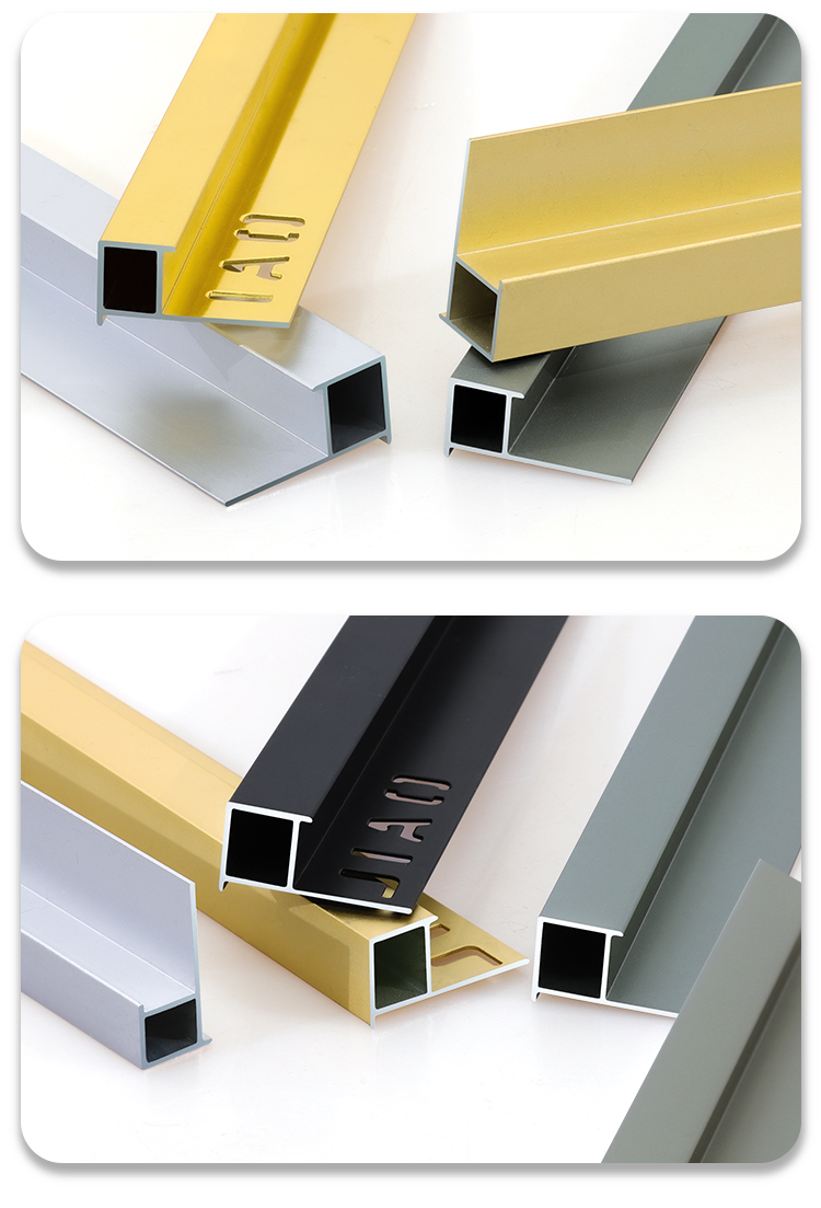 瓷砖阳角收边条 瓷砖阳角条铝合金收边条金属收口条角收边条窗台倒角