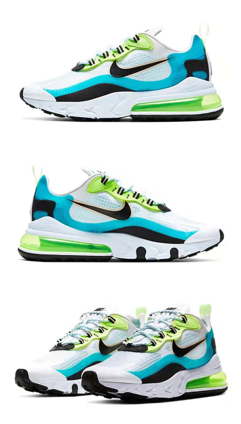 nike/耐克男鞋air max 270 react气垫缓震休闲运动跑步鞋dd84潮流国潮