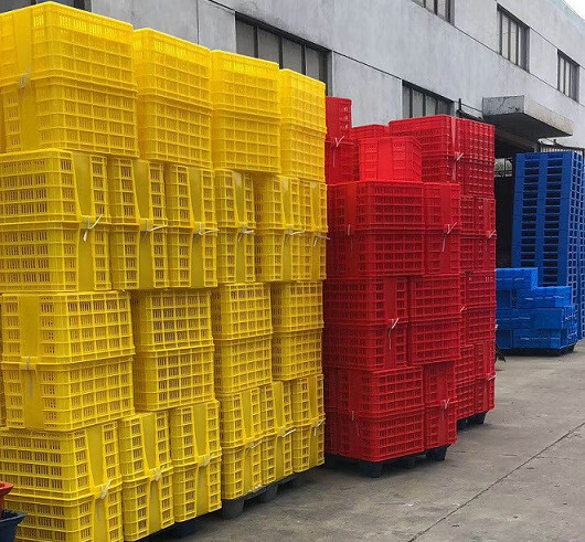 加厚特大号塑料周转筐服装厂收纳货框快递匡周转箱储物箩筐长方形加厚