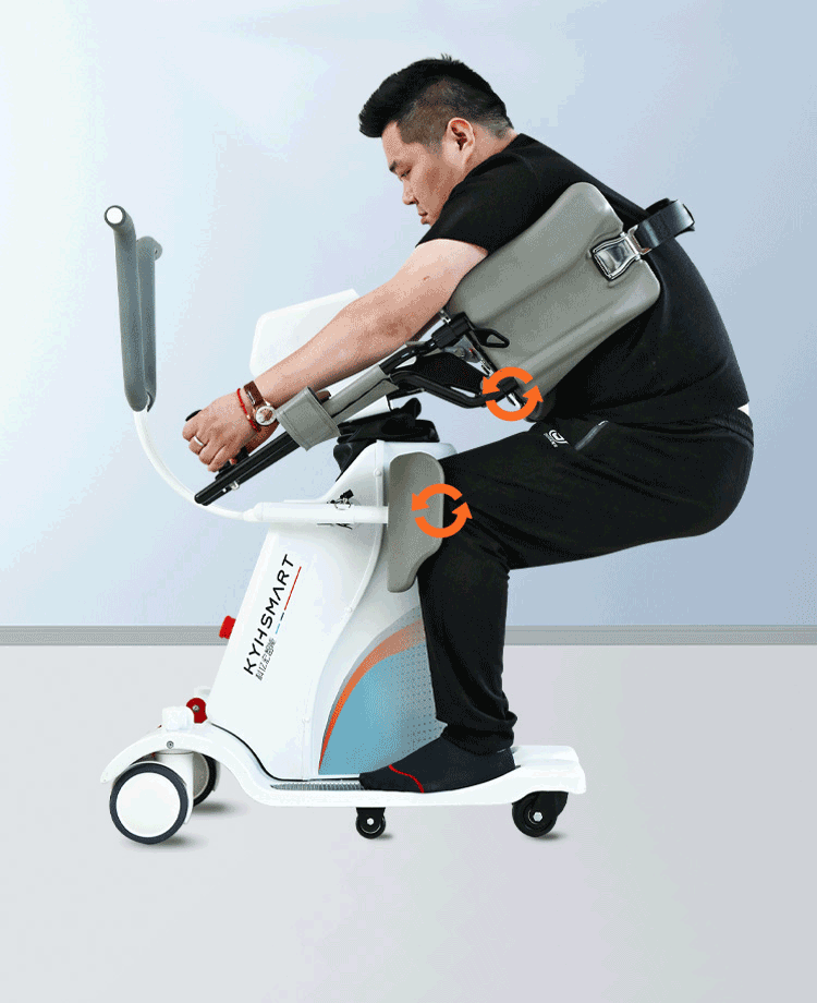 小棉袄小白电动移位机移乘搬运护理机器人瘫痪卧床老人转移机小白miao