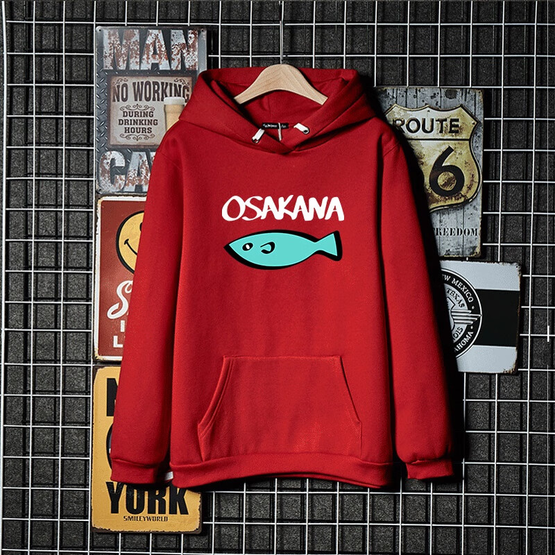 定制款 40原老师的猫娘kinako周边连帽卫衣动漫外套二次元痛衣男衣