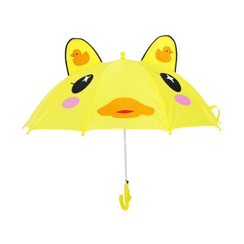 新品皮卡丘儿童雨伞幼儿园小孩雨伞小学生可爱遮阳防晒伞直柄伞皮卡丘