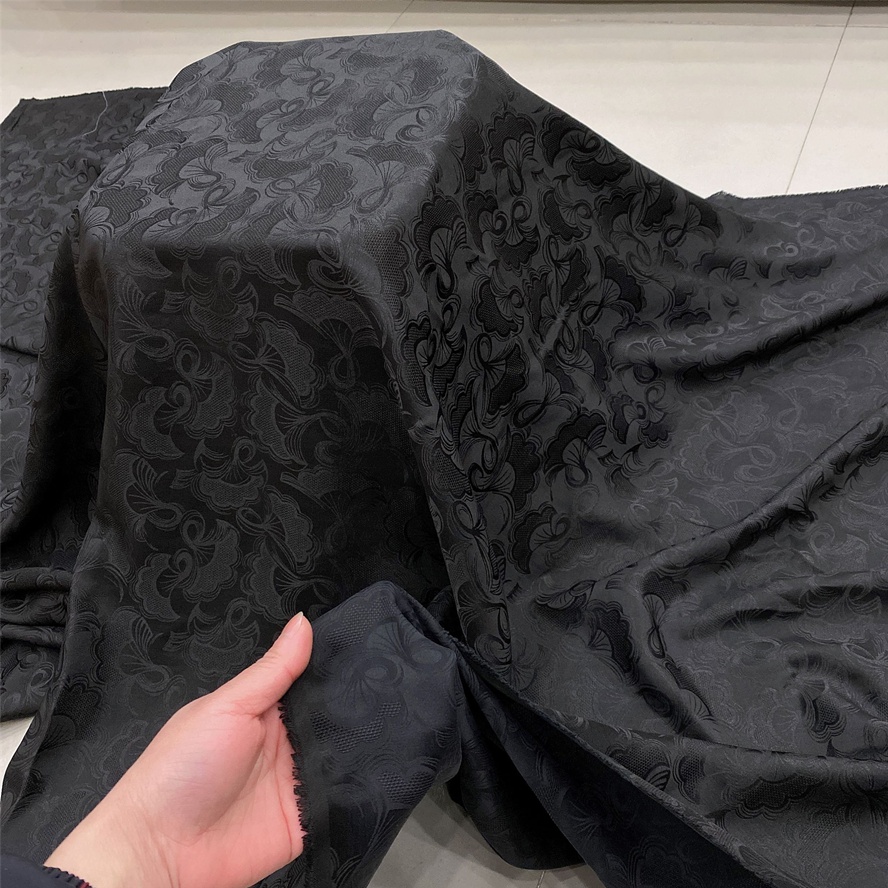 真丝布料零头布香云纱零头布正宗顺德产古风丝绸桑重磅莨绸布料6号