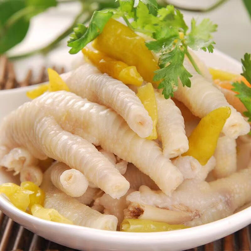 五折 泡椒凤爪25克35克45克乡吧佬味鸡爪山椒泡爪真空包装重庆风味 45