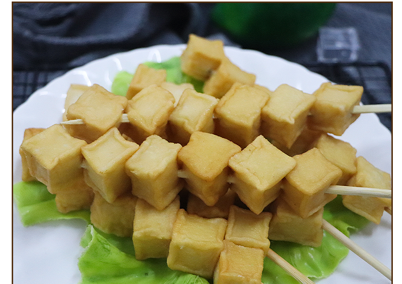 鱼豆腐串20串包户外家用烧烤串半成品关东煮火锅油炸烧烤食材20串