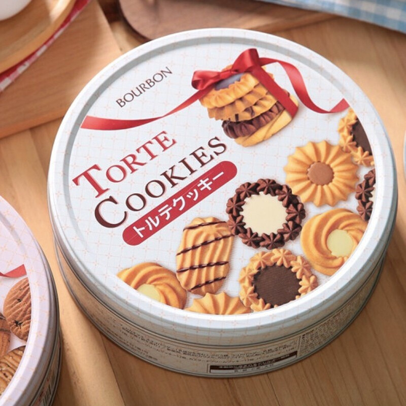 日本进口 波路梦 什锦曲奇饼干 巧克力味 黄油味 什