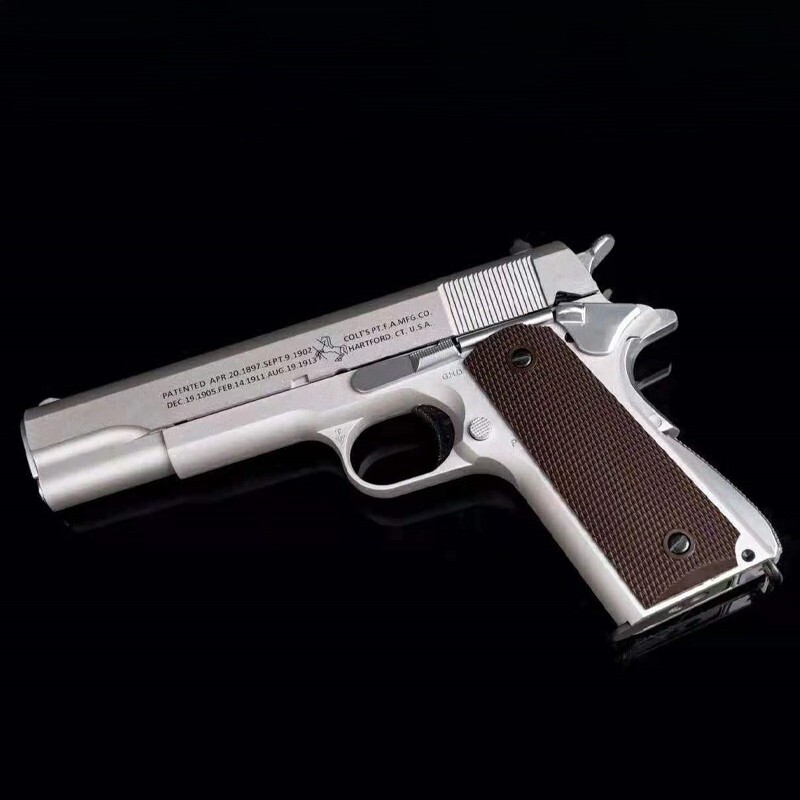 战鹰系列1911原厂战鹰zy1玩具空挂回膛自动连发下场游戏安全软弹男孩