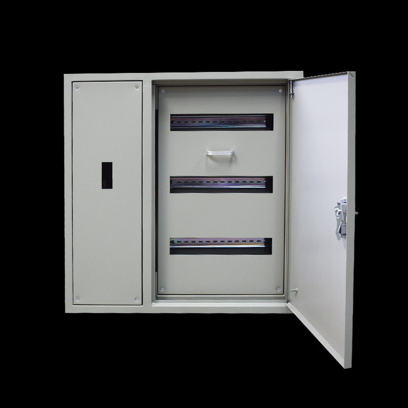 致业双层门总制加空开漏电配电箱照明电气箱100a 3*8位c45可定做 3*8