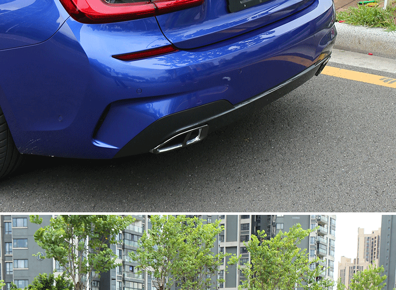 适用于适用于新款宝马3系尾翼320li325li三系曜夜升级改装外观套件