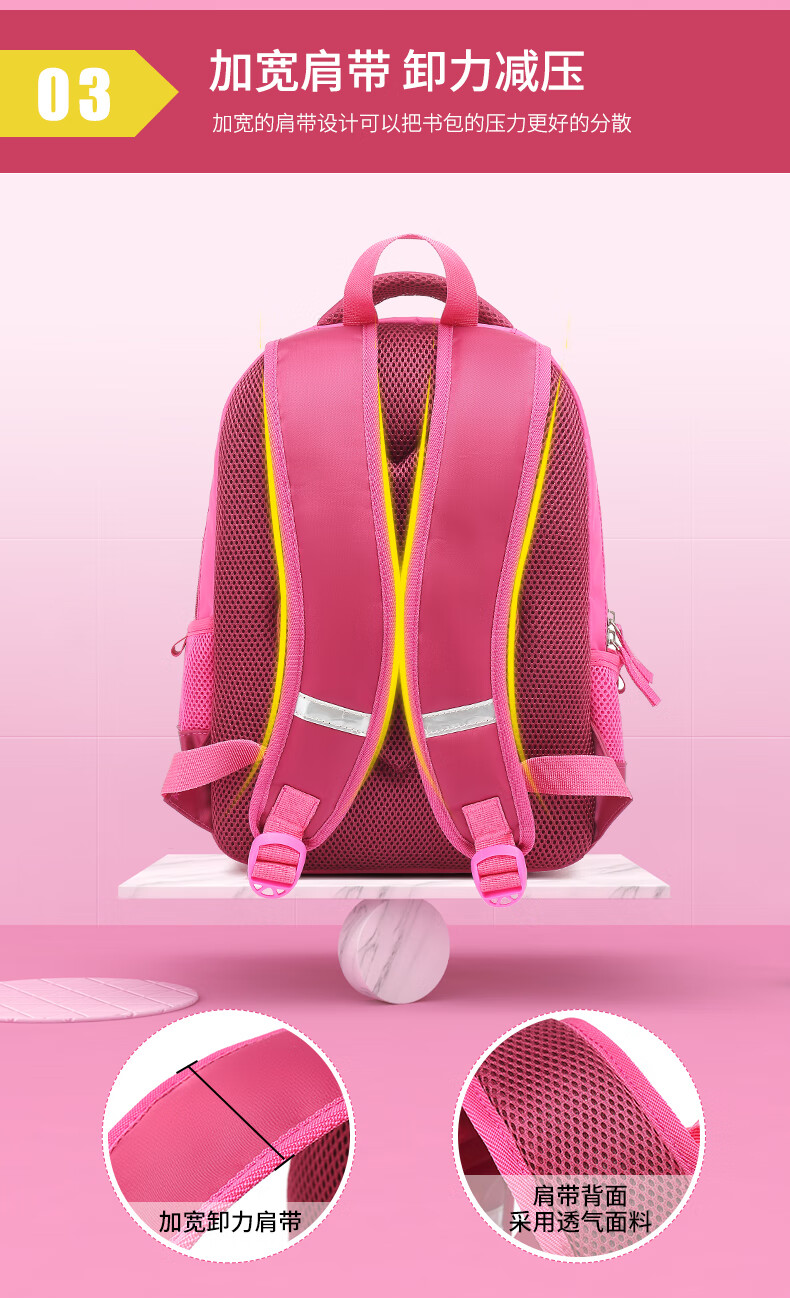 日本进口小学生书包 日本儿童书包小学生1-3-6年级日式进口减负超轻便