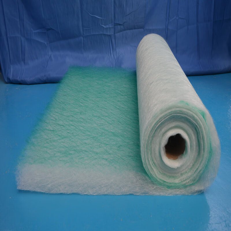 玻璃纤维丝漆雾过滤棉阻漆网棉漆雾毡油漆房过滤棉烤漆房地棉地沟075