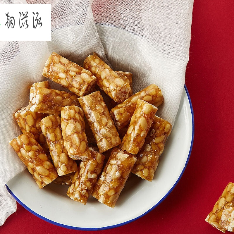 松子糖松条糖果松仁糖小吃怀旧零食上海特产250g袋装 50g袋装【图片