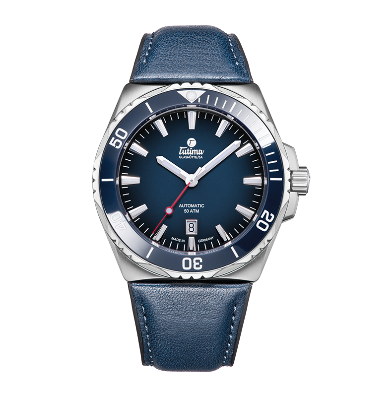 德国手表 拓天马 纵横七海系列男士自动机械手表运动男表 6155-03