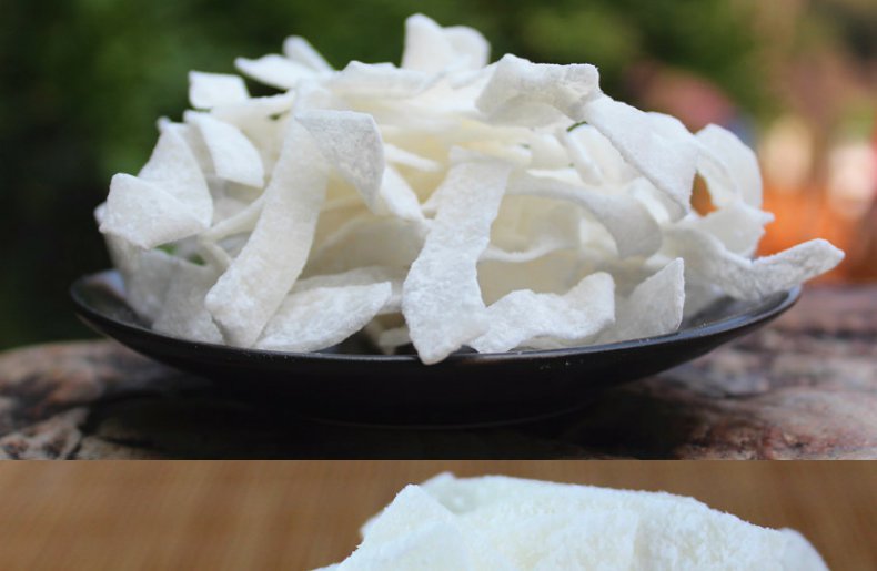 椰子丝新鲜椰子片原味椰子条椰子肉海南特产500椰角零食500g1斤