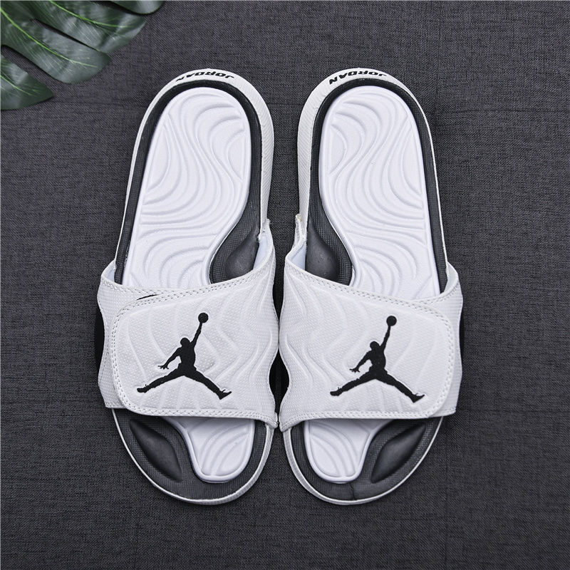 aj拖鞋男 乔4凉鞋女 外穿防滑一字沙滩拖鞋百塔休闲运动拖鞋 aj4拖鞋
