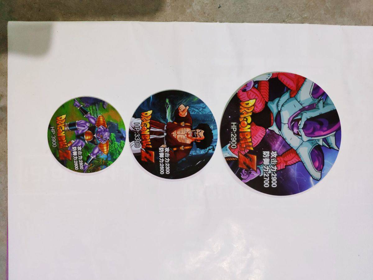 【品质保证】万代王者荣耀铁卡奥特曼圆卡儿童玩具铁制圆卡片大小组合