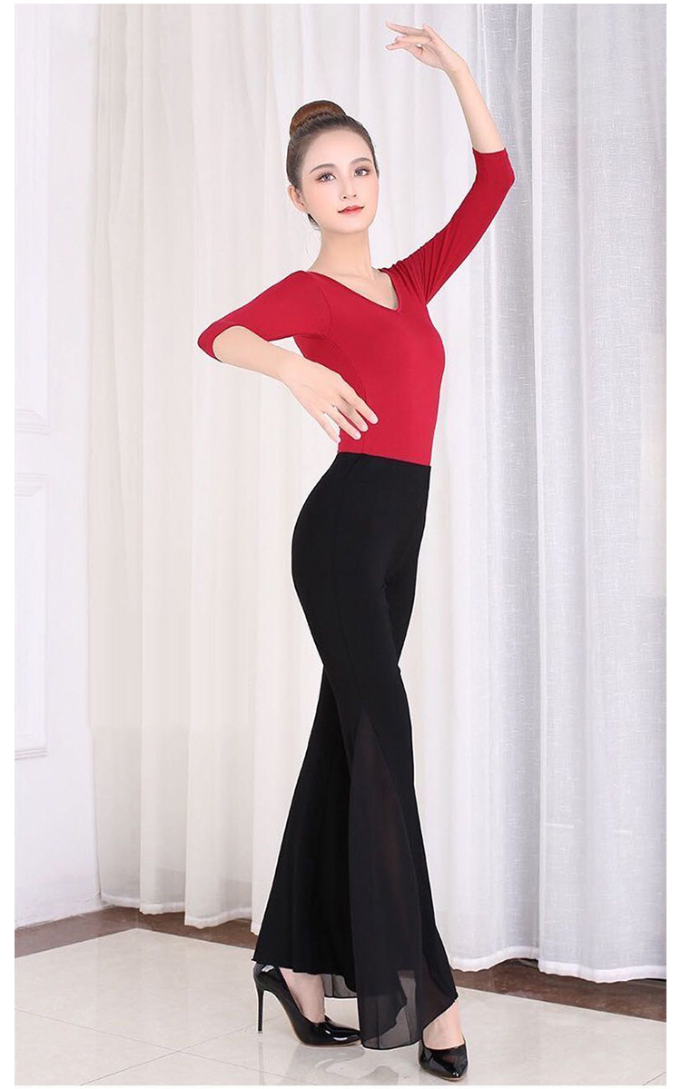 形体礼仪舞蹈服女新款成人练功服优雅仪态走秀练习训练套装莫代尔