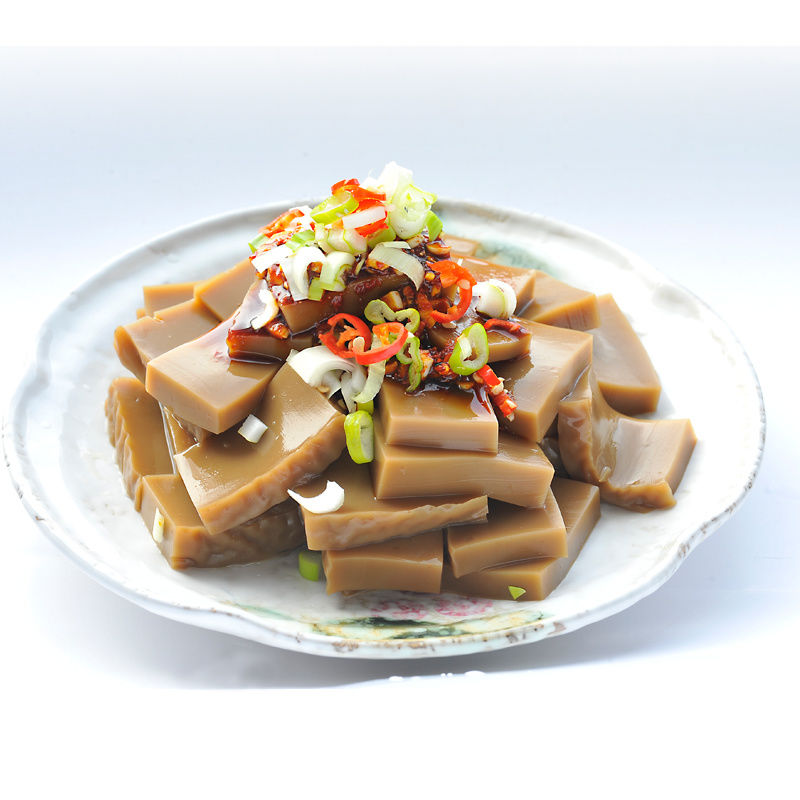 年货节橡子粉东北延边特色纯橡子粉朝鲜熟食凉粉400g即食盒装择子韩式