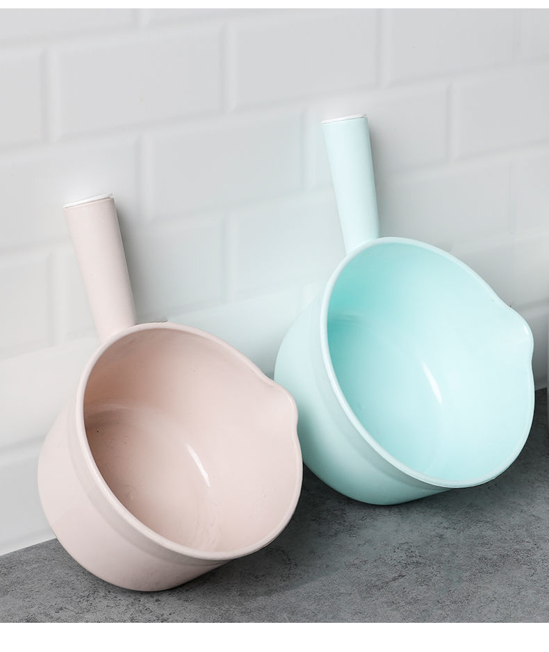 水瓢加厚水瓢水杓学生家用水勺浴室洗澡勺耐摔多用途厨房塑料水舀勺子