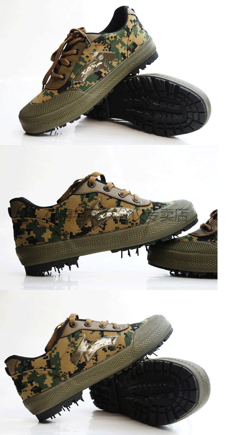 花樽与花花樽与花3517解放野战鞋迷彩解放鞋男春夏秋季低帮3517防臭