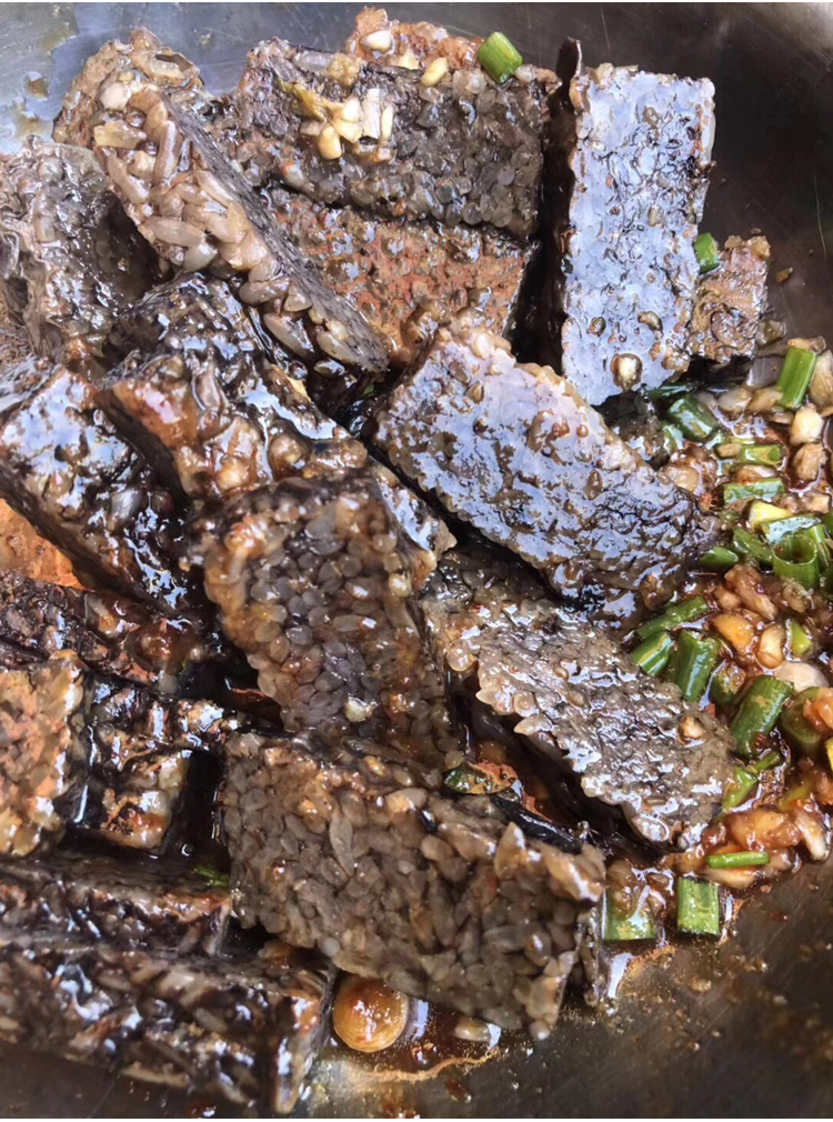 米血糕猪血料烧烤食材糯米料米血料泉州糯米料现做闽南小吃400g