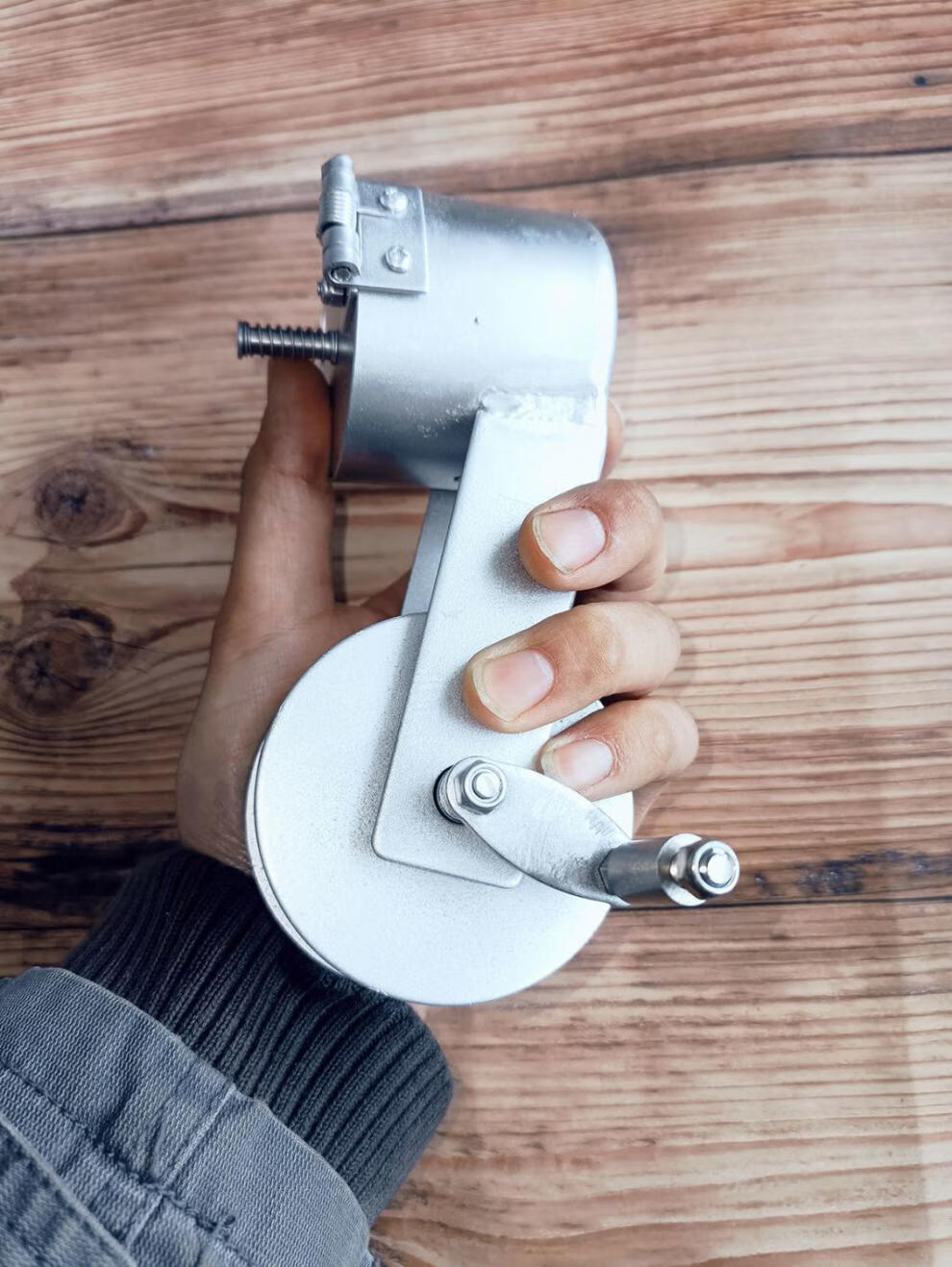 墨斗木工铁制放线墨斗木工墨斗装潢墨斗特别设计不脏手4s款不脏手握感