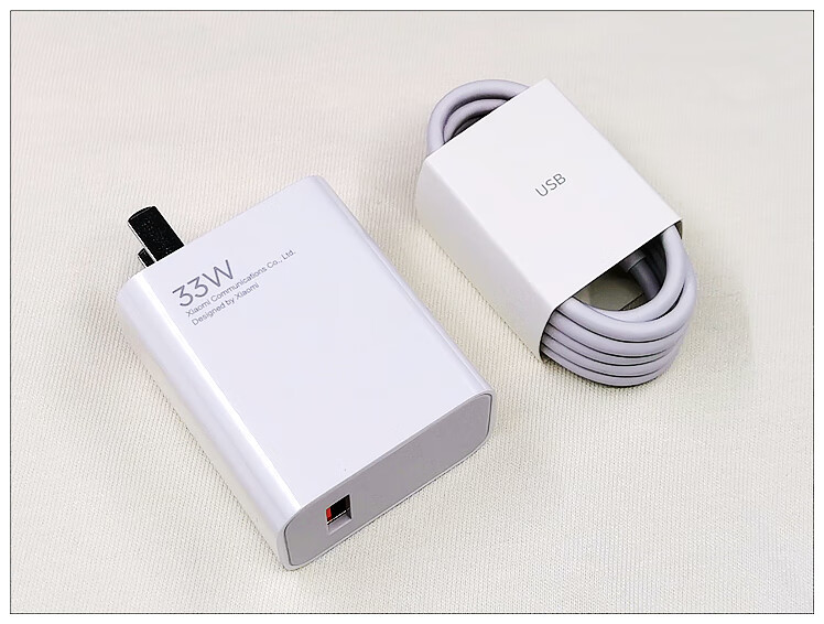 适用于小米10s/11原装充电器33w快充小米9/10数据线红米k30/k40/pro