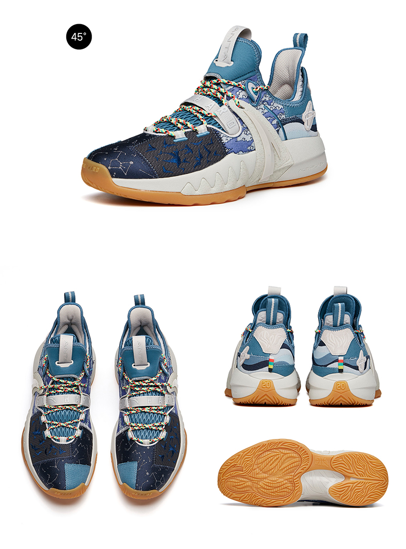 安踏篮球鞋海沃德2代篮球鞋男2021秋冬季新款透气低帮实战球鞋实战