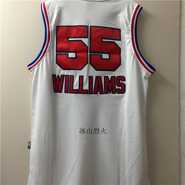 耐克滕讯体育nba专营国王队55号贾森威廉姆斯白巧克力威廉姆斯球衣