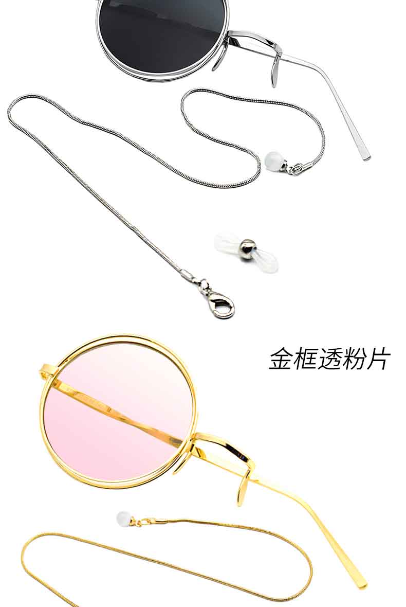 资本家单片单眼眼镜 右眼复古 阿蒙儿童英伦夹鼻单边镜片可配度数