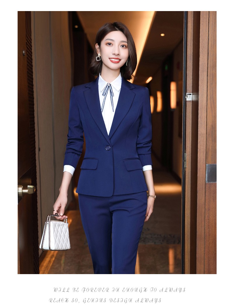 2021秋冬新款修身显瘦大码西服女士正装白领气质工作服黑色西装群子s