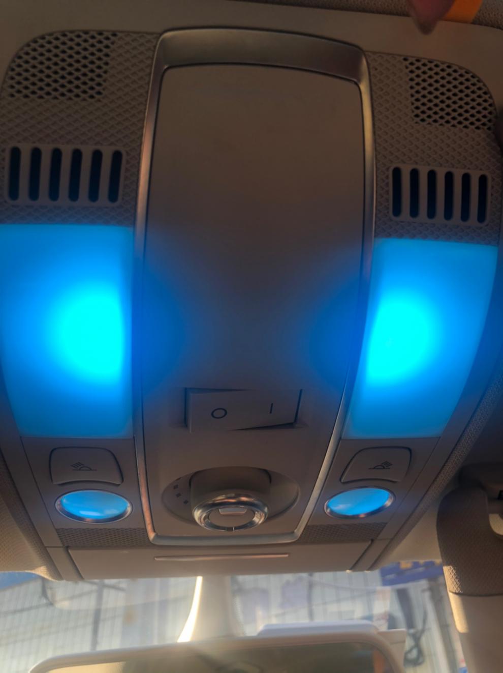 适用于奥迪a4la5a6lq5s3ttq7阅读灯led车内灯顶灯内饰灯室内改装奥迪