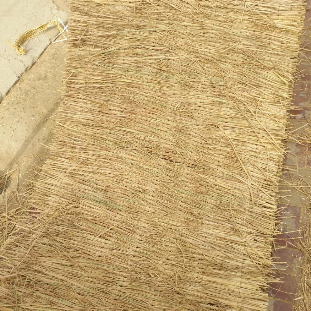 娴雅草苫稻草帘子保温蔬菜大棚草帘稻草垫子保温帘干草垫夏季隔热定做