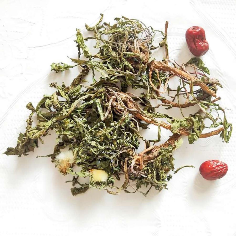 京喜好货蒲公英野生新货蒲公英晒干整棵带根带花全颗天然婆婆丁茶500