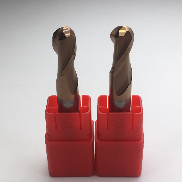 数控铣刀钨钢55度2刃球刀r05r10合金球头刀加工中心精雕刀具r154d50l2