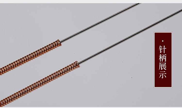 一次性100支银针粗针圆利针加粗一次性医用针灸针具xht 0.