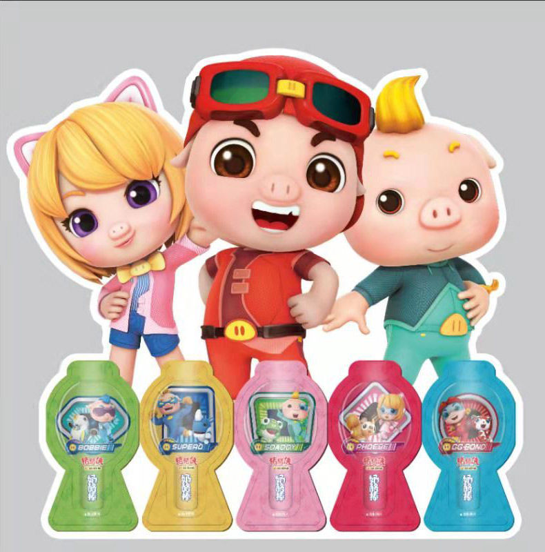 奶酪棒 妙奇猪猪侠奶酪棒 高钙奶酪棒再制干酪宝宝零食口味可选100克