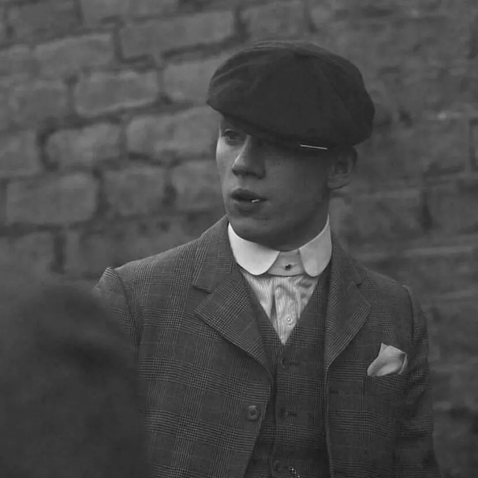 剃刀党帽子浴血黑帮贝雷帽男八角帽画家帽报童英伦春秋男士蓓蕾帽灰色